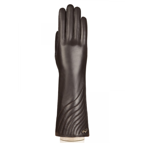 Перчатки женские Labbra LB-0308 коричневые 8