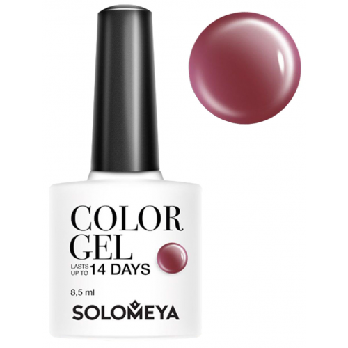 Гель-лак для ногтей Solomeya Color Gel Красновато-коричневый