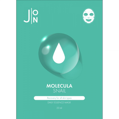 Тканевая маска для лица улиточная J:ON Molecula Snail Daily Essence Mask