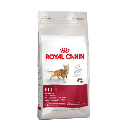 Сухой корм для кошек ROYAL CANIN Fit 32, для поддержания формы, птица, 4кг