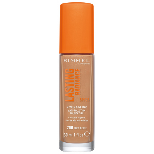 Rimmel Lasting Radiance Medium Coverage Anti-Pollution Foundation SPF25