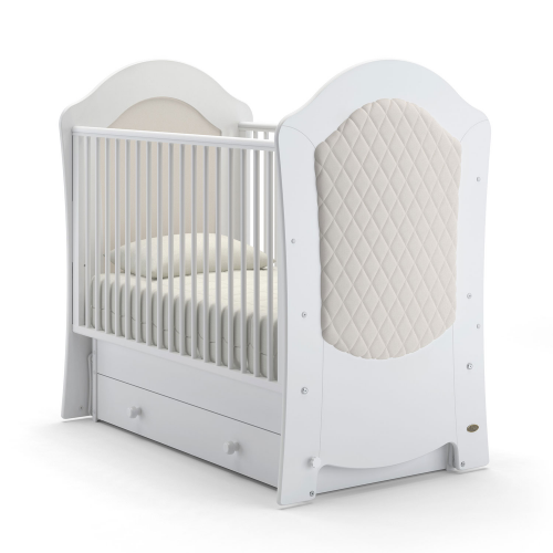 Детская кровать Nuovita Tempi Swing поперечный маятник Bianco, Белый