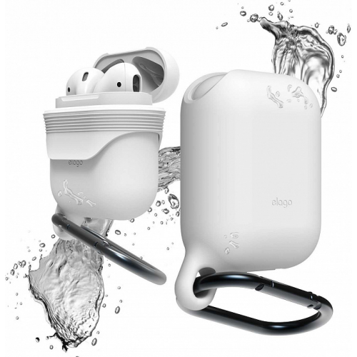 Чехол Elago Waterproof Hang Case для AirPods (White)