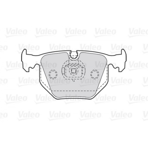 Комплект тормозных дисковых колодок Valeo 301580