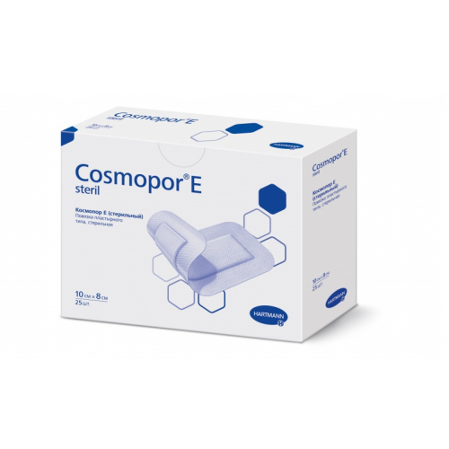 Повязки Cosmopor E steril послеоперационные самоклеящиеся стерильные 10 х 8 см 25 шт