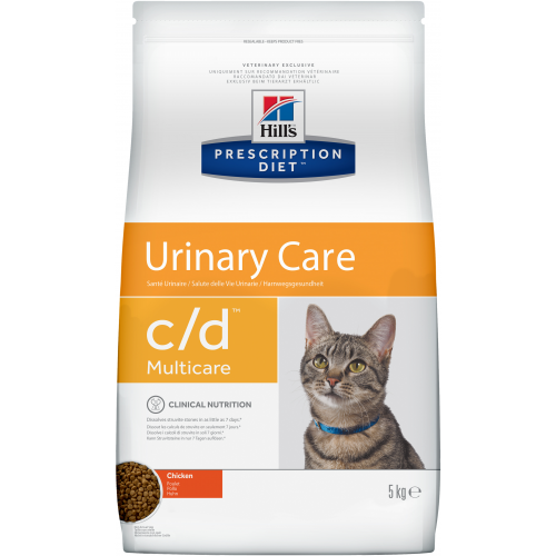 Сухой корм для кошек Hill's Prescription Diet Urinary Care, профилактика МКБ, курица, 5кг