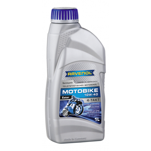Моторное масло Ravenol Motobike 4-T Ester 10W-40 1л
