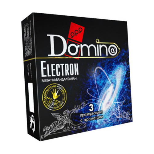 Презервативы Domino Electron ароматизированные 3 шт