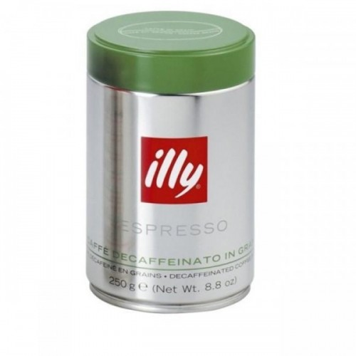 Кофе в зернах ILLY deca без кофеина 250 г