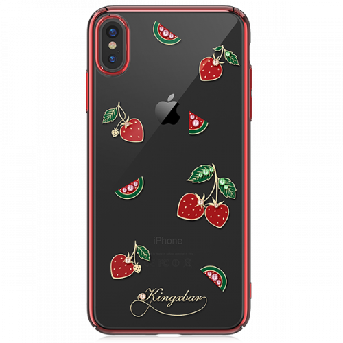 Чехол Kingxbar с Swarovski Tropical Series для Apple iPhone Xs Max