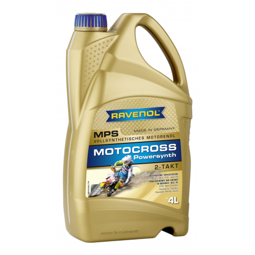 Моторное масло Ravenol Motocross Powersynth 2T 20W-50 4л