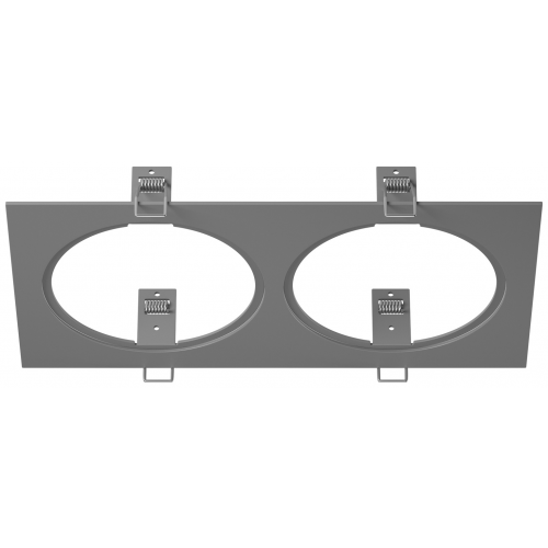Рамка Lightstar для встраиваемых светильников Intero 111 Double Quadro 217829 Серый