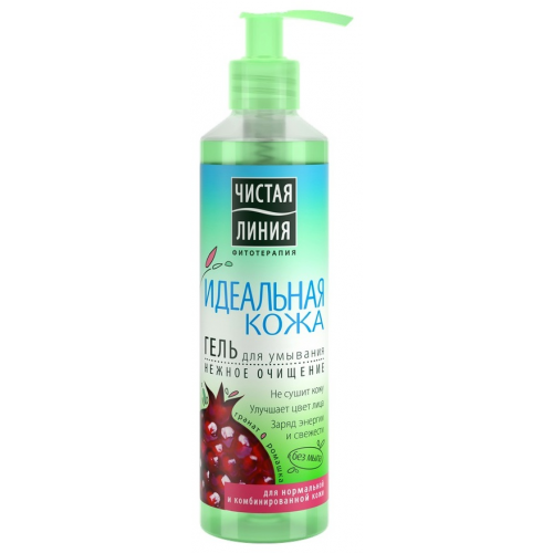 Гель для умывания Чистая Линия Идеальная кожа