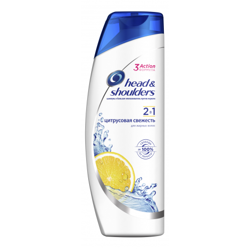 Шампунь Head & Shoulders Цитрусовая свежесть для жирных волос 400 мл