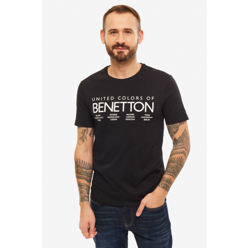 Футболка мужская United Colors of Benetton черная