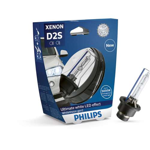Лампа D2s Whitevision Gen 2 Philips арт. 85122whv2s1