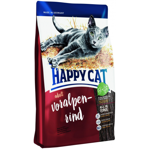 Сухой корм для кошек Happy Cat Fit & Well, альпийская говядина, 10кг