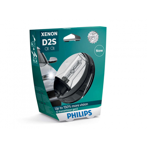 Лампа D2s 85v(35w) X-Tremevision 150 (Gen2) 1шт. Картон Philips арт. 85122XV2C1