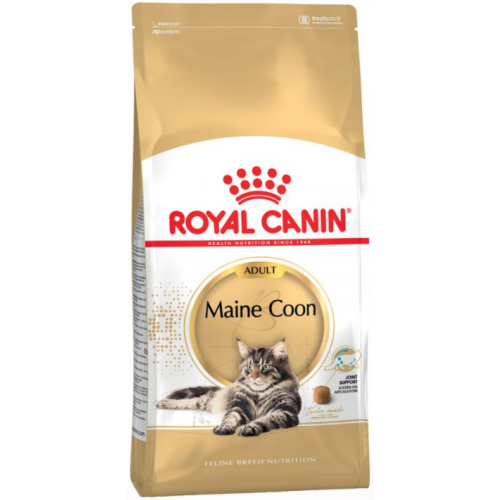 Сухой корм для кошек ROYAL CANIN Maine Coon Adult, мейн-кун, домашняя птица, 2кг