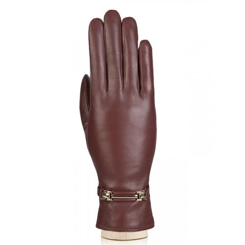 Перчатки женские Labbra LB-0306 коричневые 7.5