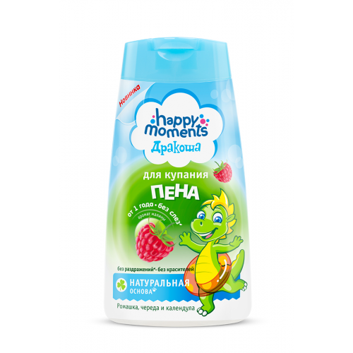 Пена для ванны детская Дракоша Happy Moments, 240 мл