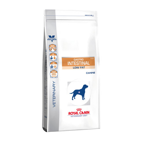 Сухой корм для собак ROYAL CANIN Vet Diet Gastro Intestinal Low Fat LF22, птица, 1.5кг