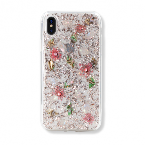 Чехол с Swarovski Kingxbar Shell Series для iPhone Xs Max