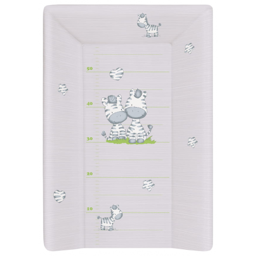 Матрац пеленальный Ceba Baby Zebra grey W-201-002-260
