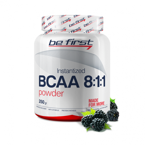 Be First BCAA Instantized Power 250 г ежевика