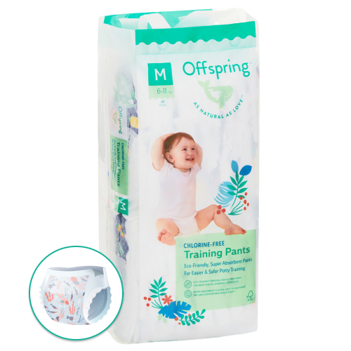 Трусики-подгузники Offspring M 6-11 кг Риф 42 шт