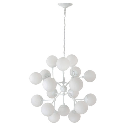 Люстра подвесная Crystal Lux MEDEA WHITE SP12