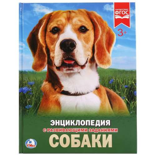 Книга Умка Седова Н. Собаки Энциклопедия С Развивающими Заданиями