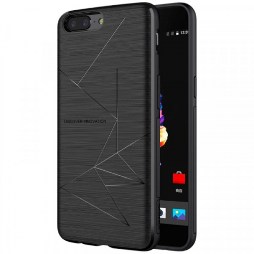 Чехол Nillkin Magic с модулем приема от беспроводного ЗУ для OnePlus 5 Black)