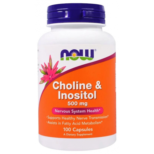 Choline & Inositol NOW капсулы 100 шт