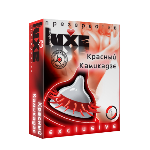 Презервативы Luxe Красный Камикадзе 1 шт