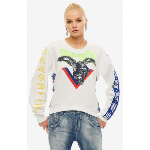 Свитшот женский DIESEL белый