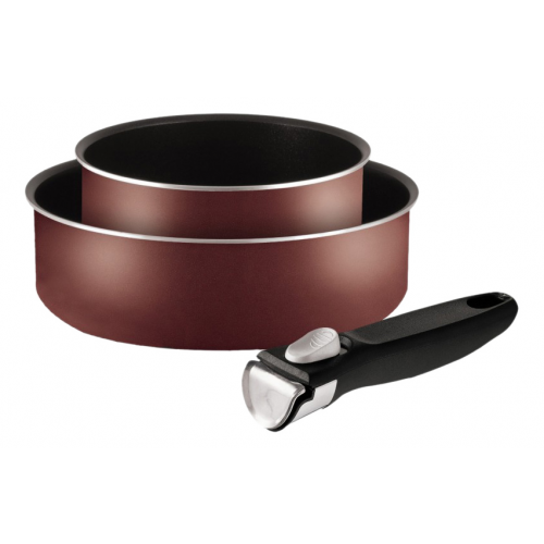 Набор посуды Tefal Ingenio PTFE Red 3шт