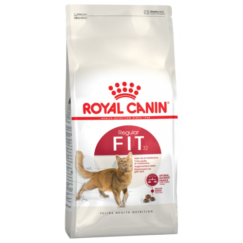 Сухой корм для кошек ROYAL CANIN Fit 32, для поддержания формы, птица, 15кг