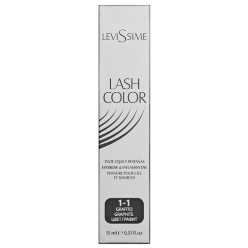 Краска для бровей Levissime Lash Color Графит 15 мл