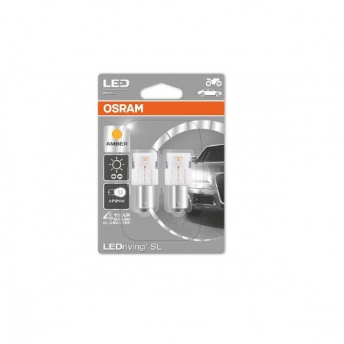 Лампа Py21w 12v Ledriving Standard Оранжевый, Двойной Блистер OSRAM арт. 7458YE-02B