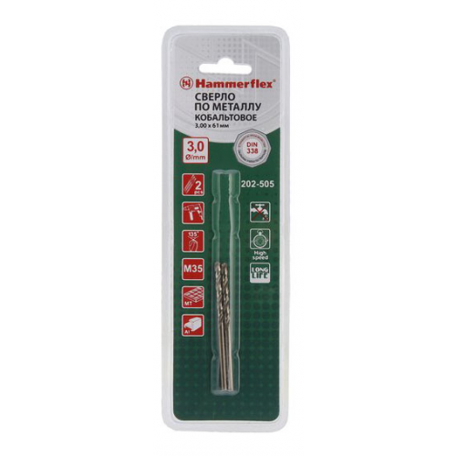 Сверло по металлу Hammer 58995