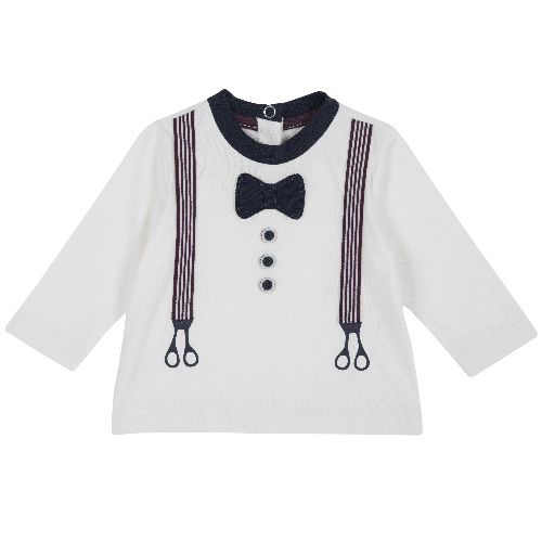 Лонгслив Chicco для мальчиков р.92 цв.белый