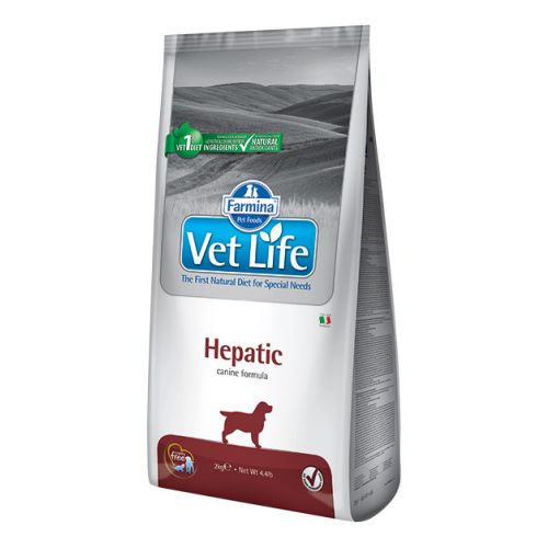Сухой корм для собак Farmina Vet Life Hepatic, при печеночной недостаточности, рыба, 12кг
