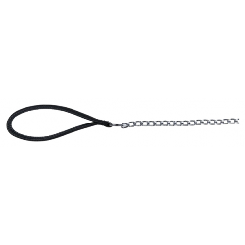 Поводок-цепь для собак Trixie Chain Leash, черный