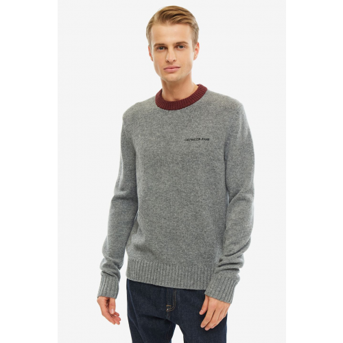 Джемпер мужской Calvin Klein Jeans серый