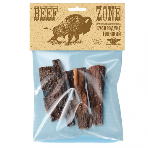 Лакомство для собак Green Qzin палочки, говядина, 100г