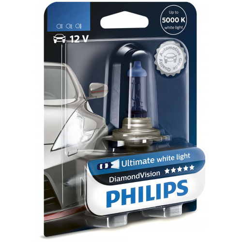 Лампа Hb4 12v (55w) Diamond Vision, 1шт. Блистер [5000k] Philips арт. 9006DVB1
