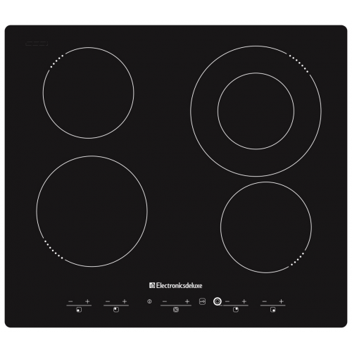 Встраиваемая варочная панель индукционная Electronicsdeluxe 595204.01ЭВИ Black