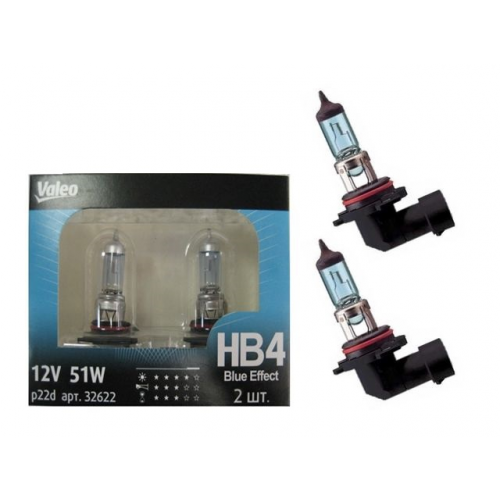 Лампа Hb4 Blue Effect 12v(51w)[Блистер][2шт.] Valeo арт. 032622