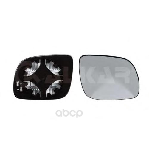 Cтекло зеркала заднего вида правого Skoda Fabia 98-06, Octavia 96-04 ALKAR 6432521